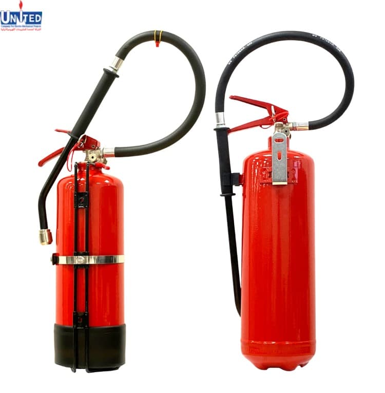 hand held fire extinguisher